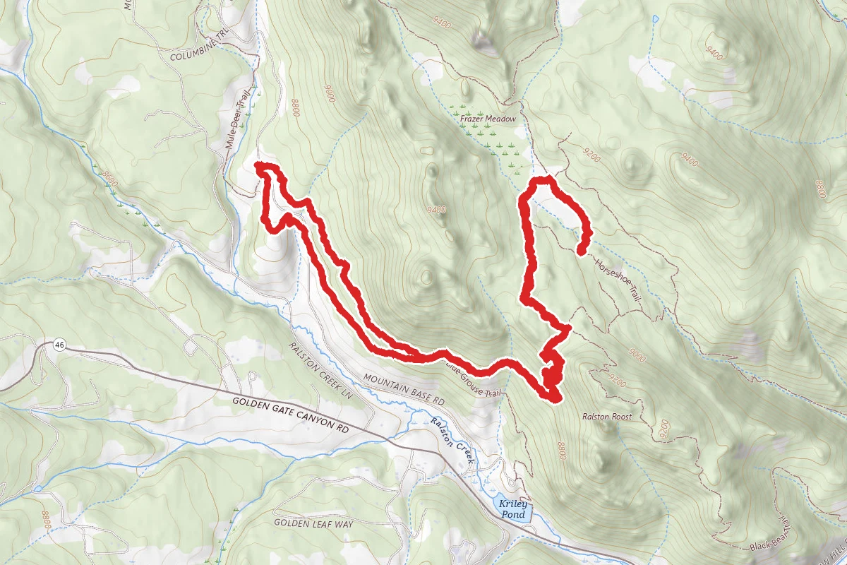 Upper Mule Deer and Lower Mule Deer Loop