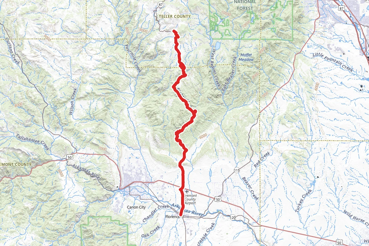 Phantom Canyon Gold Belt Tour Back Country Byway
