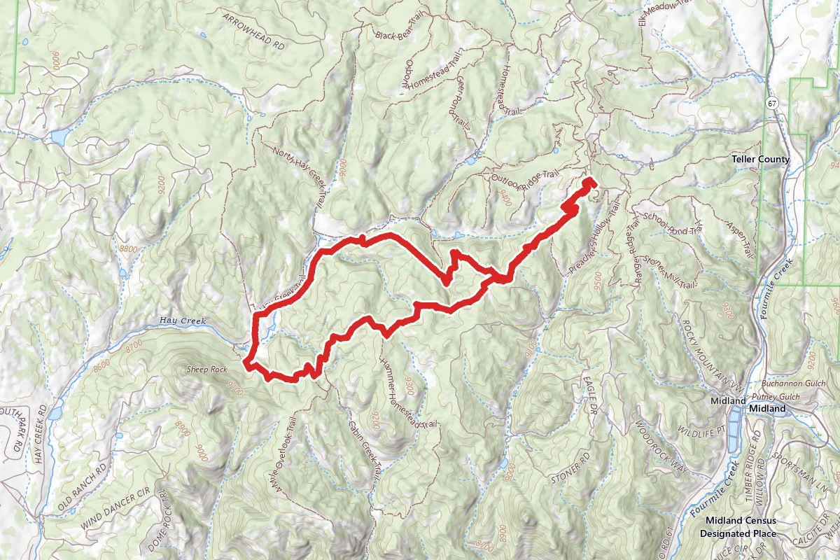 Rock Pond to Werley Ranch Loop Trail