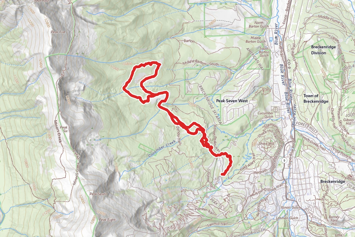 Elk Dance Loop via Morning Glory