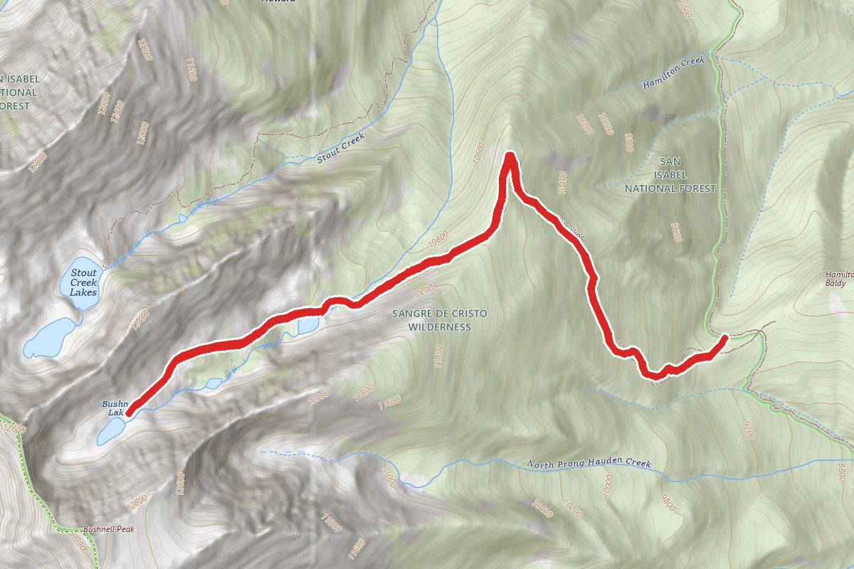 Bushnell Lakes Trail