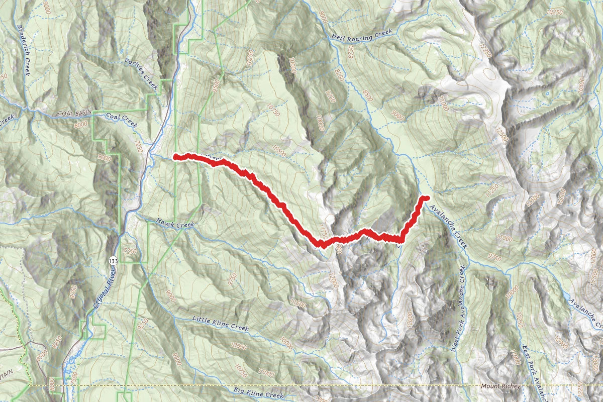 East Creek and Gift Creek Trail