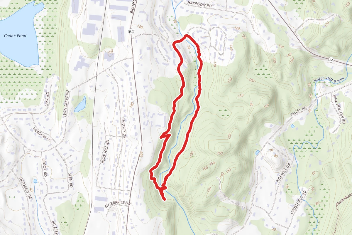 North Farms Park Yellow Loop