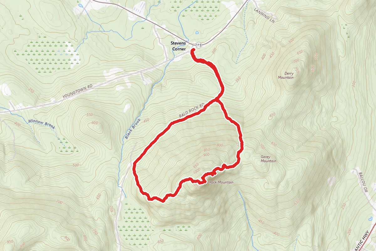Bald Rock Mountain Trail