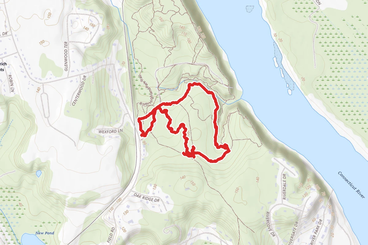 Red and Green Blaze Trail Loop