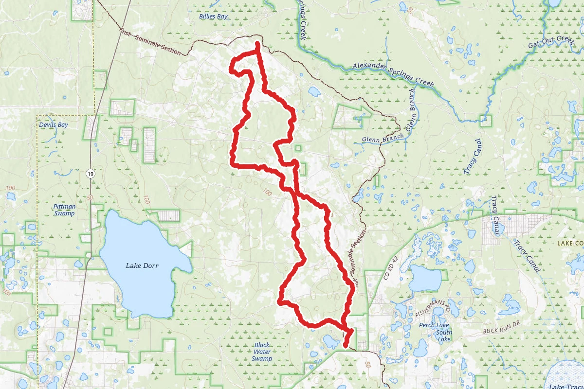 Paisely Woods and Clearwater Lake Loop