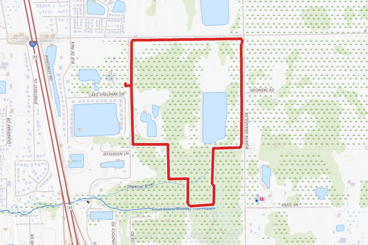 Pine Lake Preserve Perimeter Loop