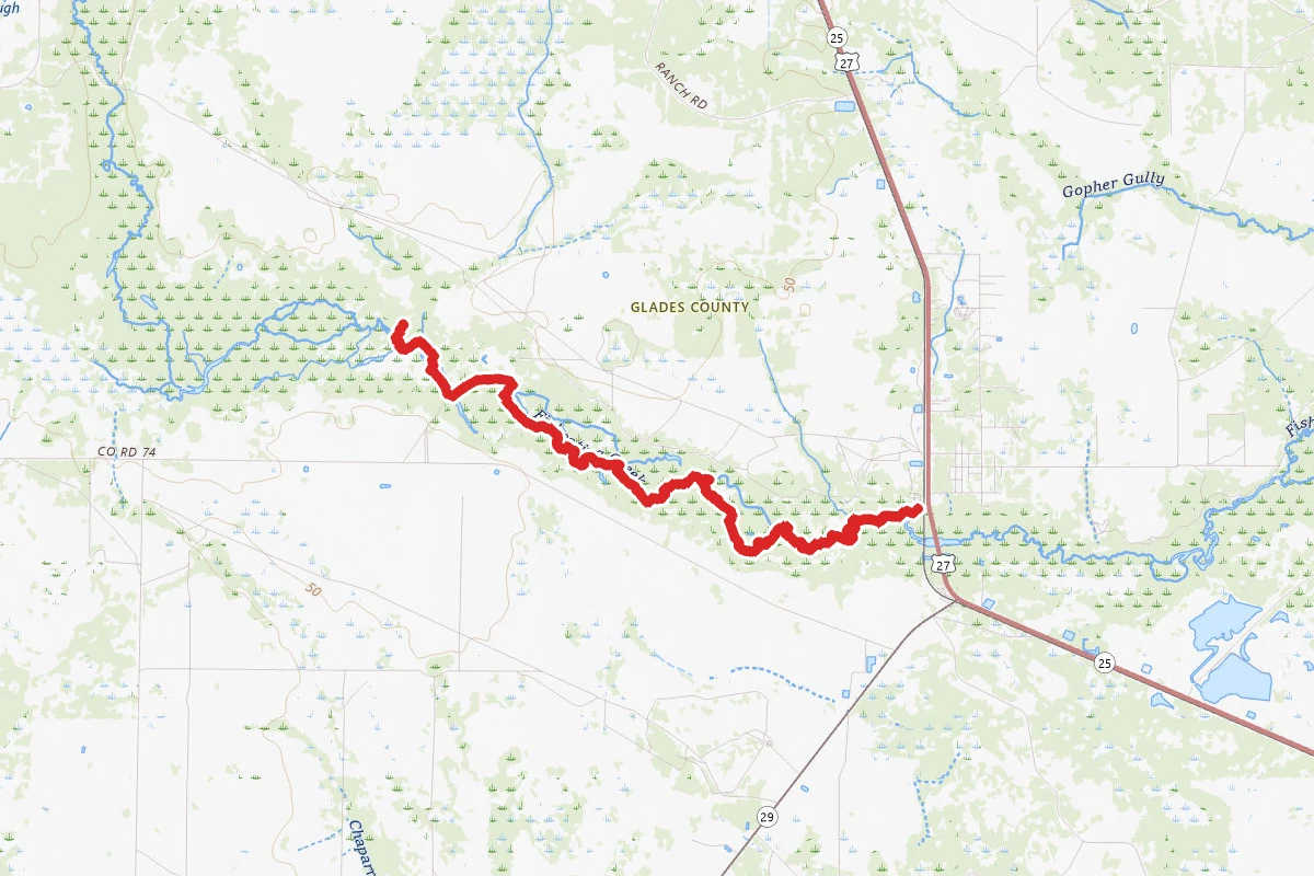 Fisheating Creek Canoe Route