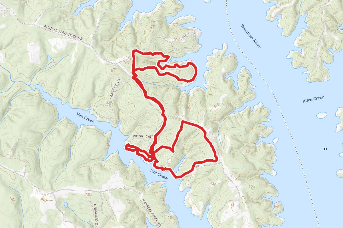 Richard B. Russell Loop Trails