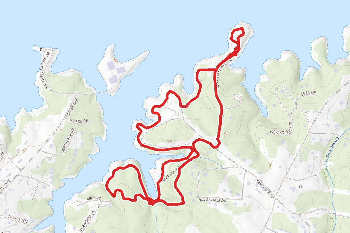 Hart State Park Trail
