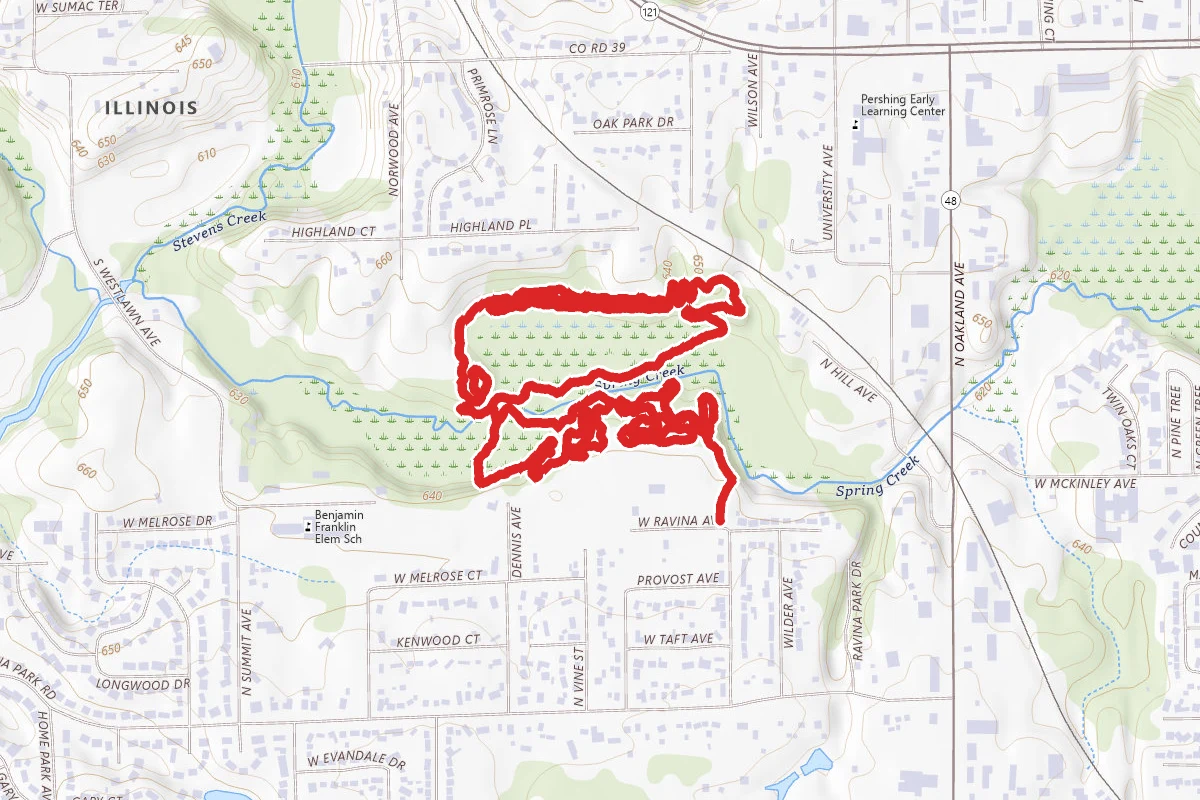 Horace B Garman Park MTB Loop