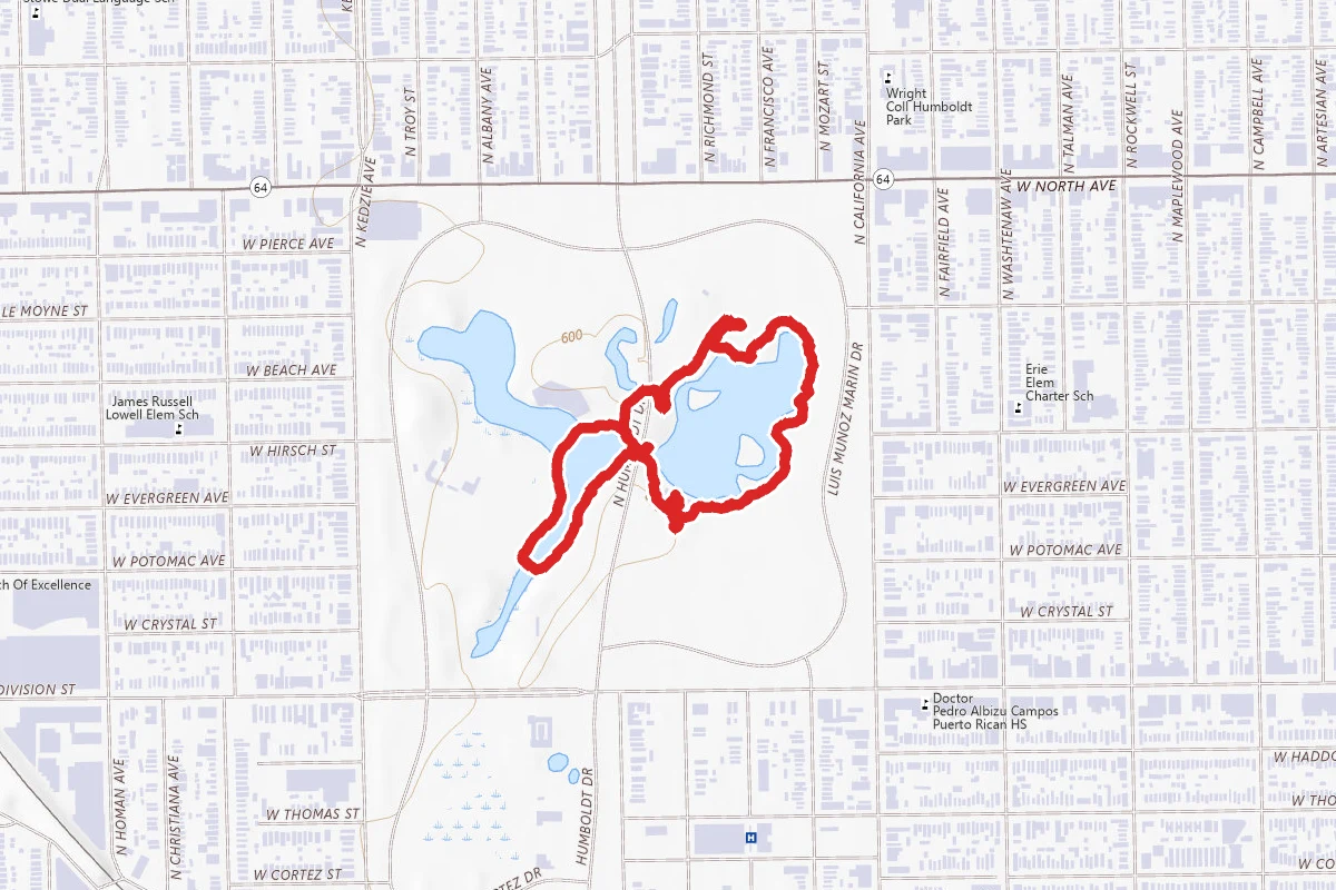 Humboldt Park Lagoon Loop