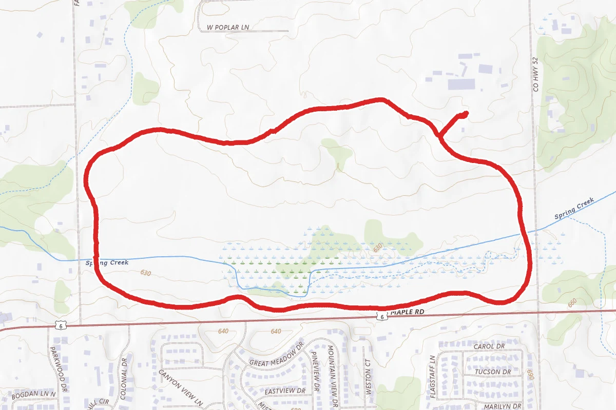 Spring Creek Greenway Loop