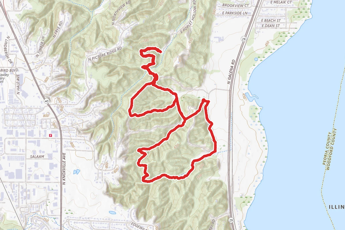 Detweiller Park Loop