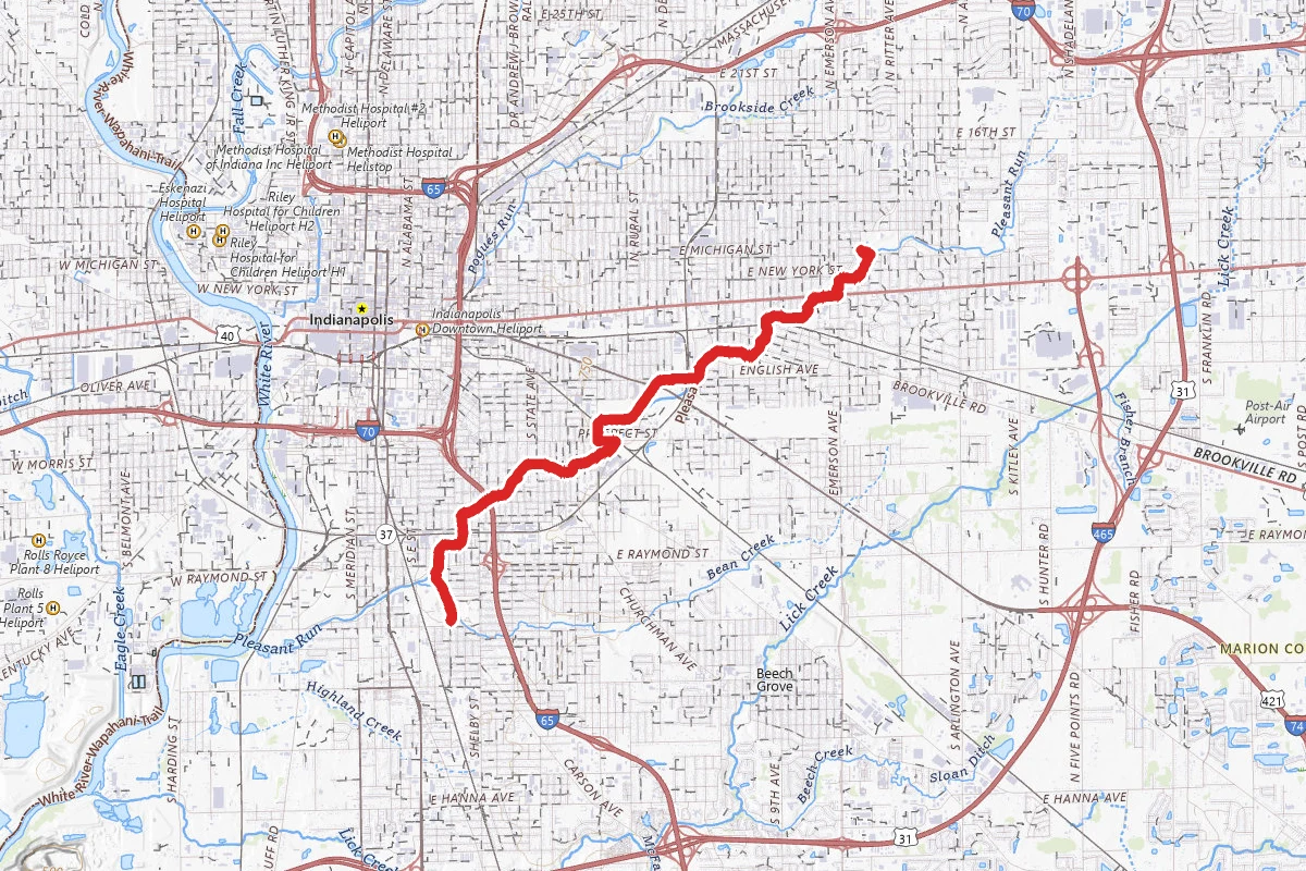 Pleasant Run Trail