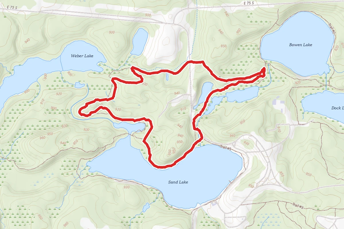 Chain O' Lakes Trail 7