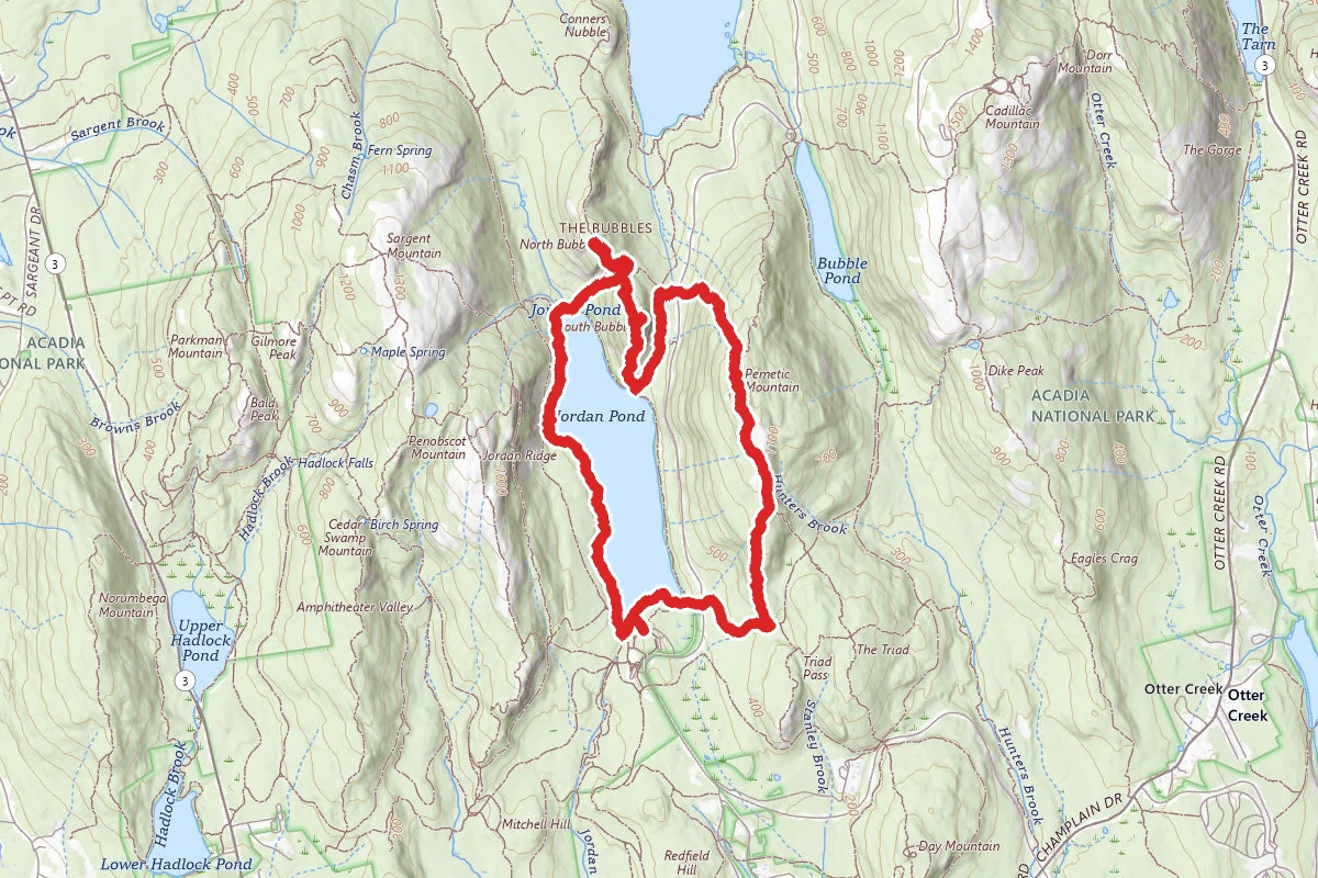 North Bubble, South Bubble and Pemetic Mountain Loop