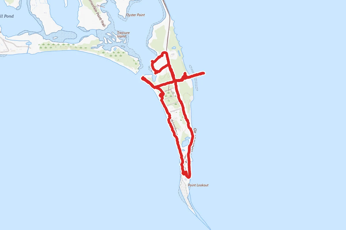 Point Lookout State Park Loop