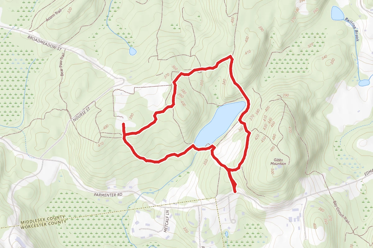 Bear Paw, Backpacker, and Pine Tree Loop