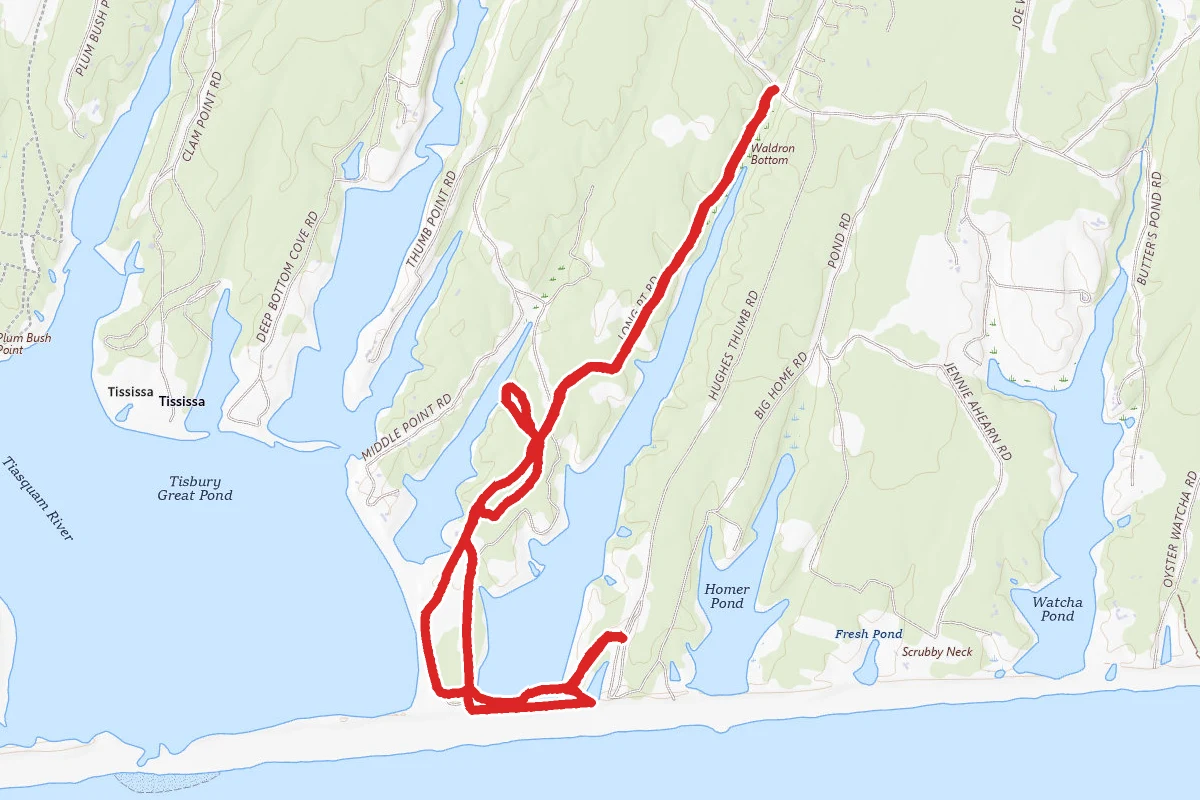 Long Point Wildlife Refuge Trail