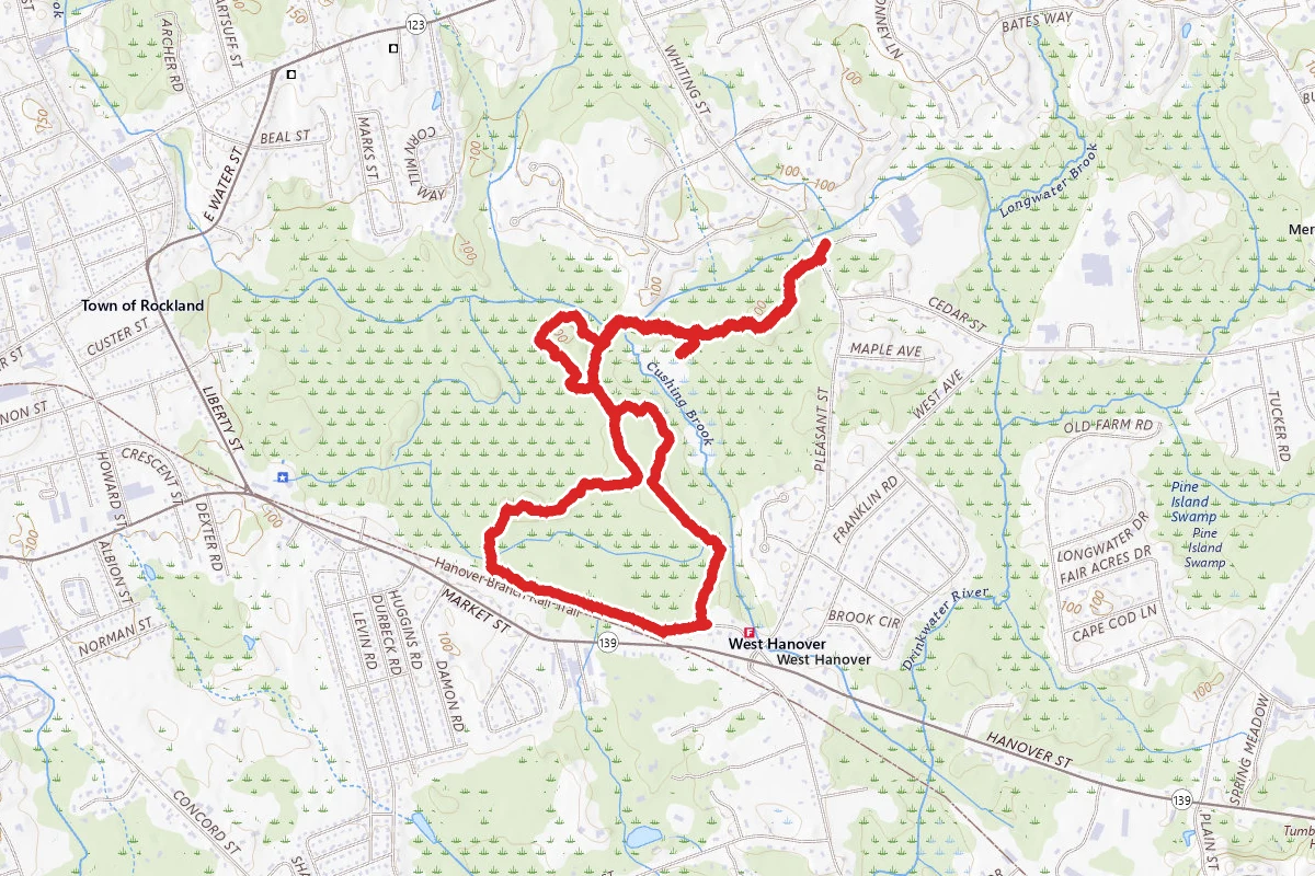 Colby Philips Trail via Hanover Greenway