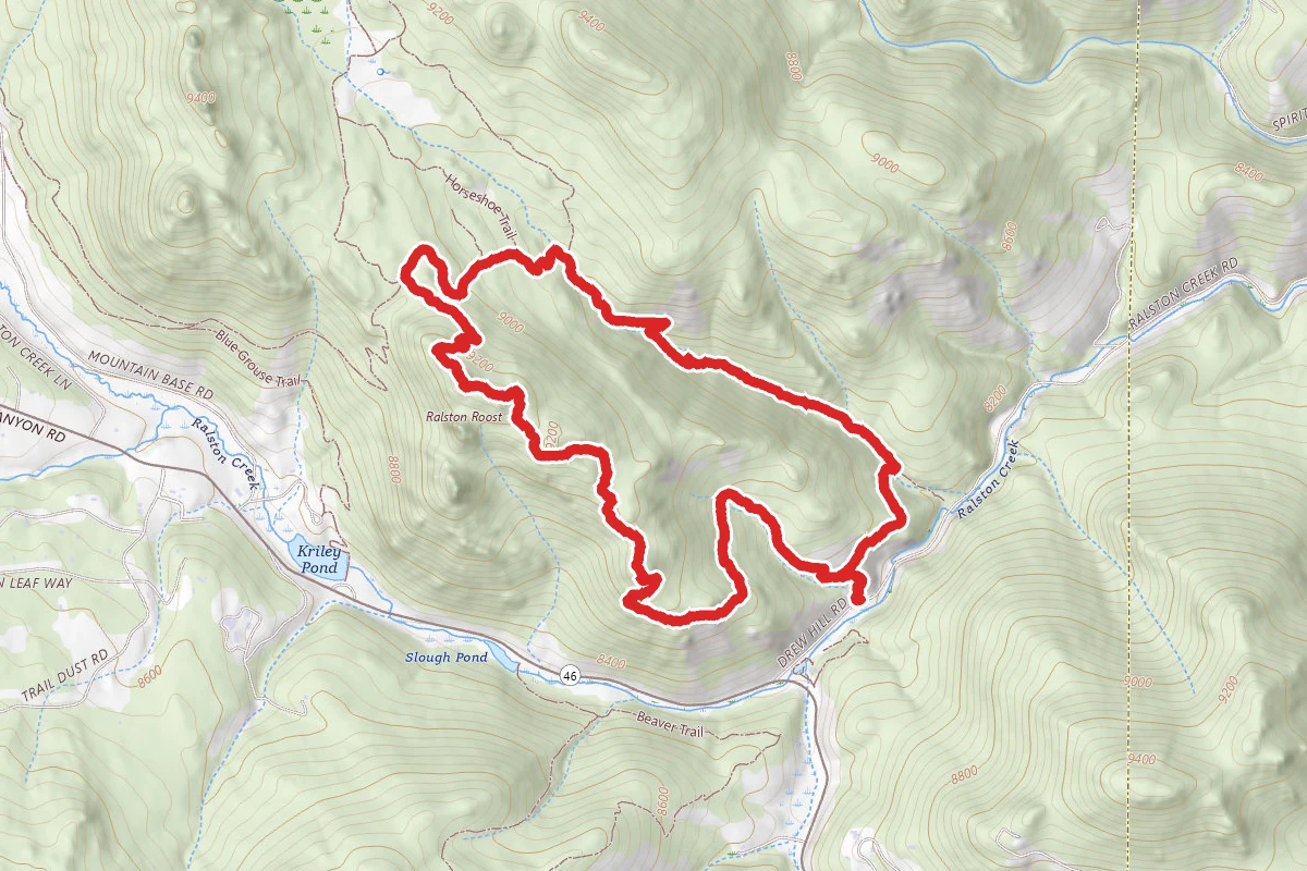 Black Bear Trail to Ralston Roost