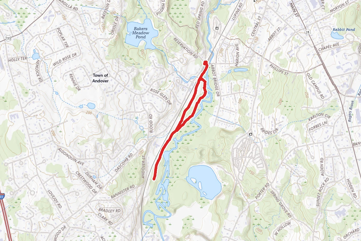 Shawsheen River and Vale Reservation Loop