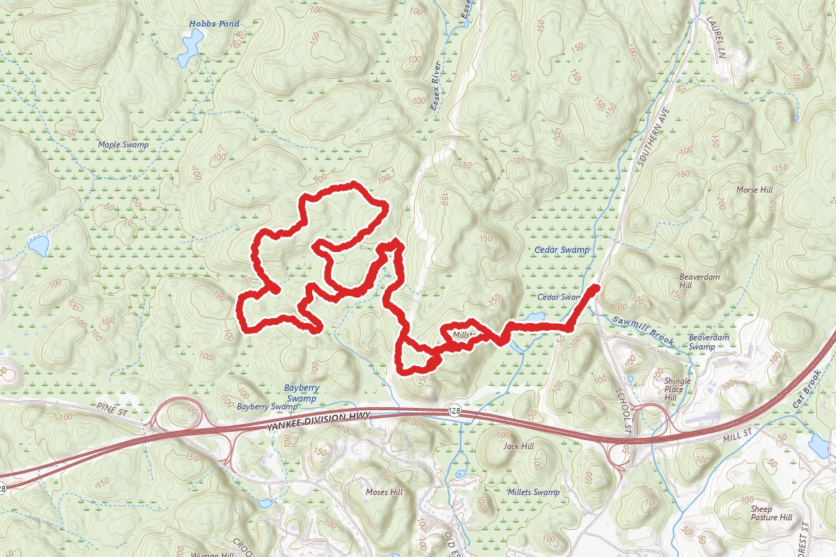 Pulpit Rock and Ancient Line Loop
