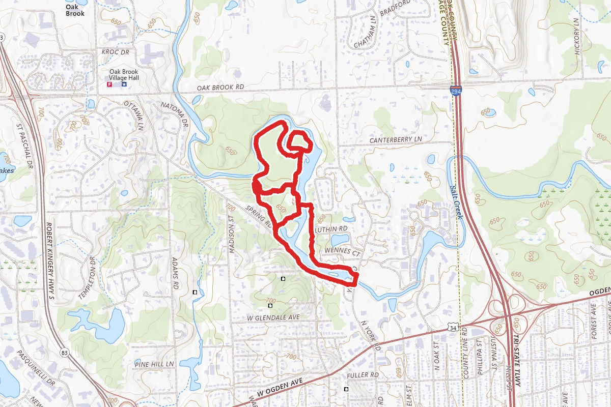 Fullersburg and Graue Mill Loop Trail