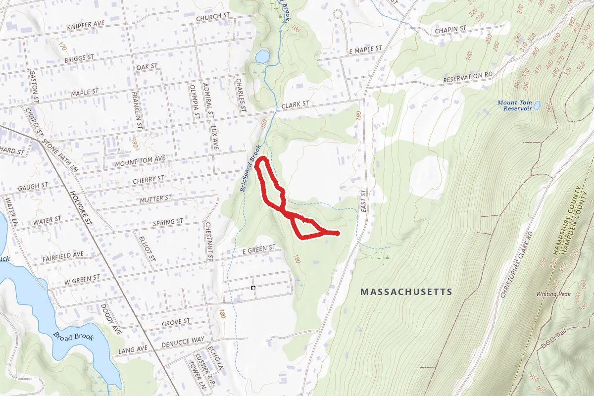 Brickyard Brook Conservation Area Loop