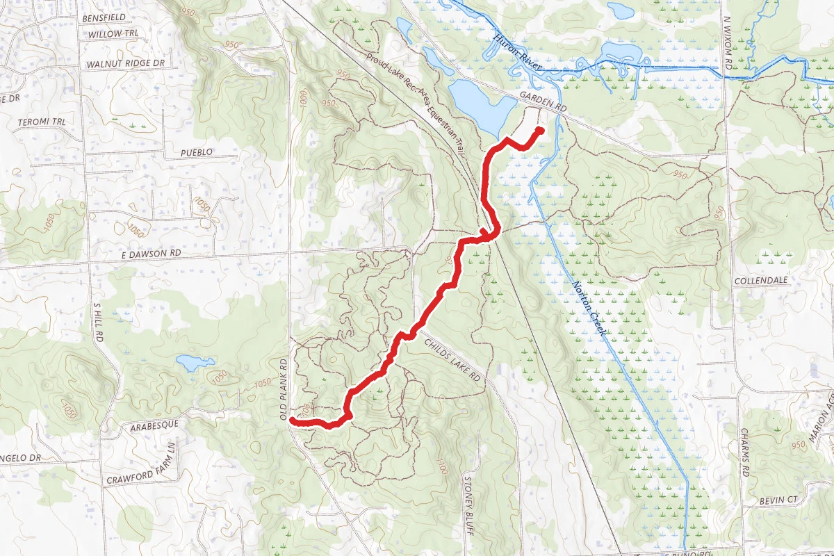 Chief Pontiac Hiking Trail