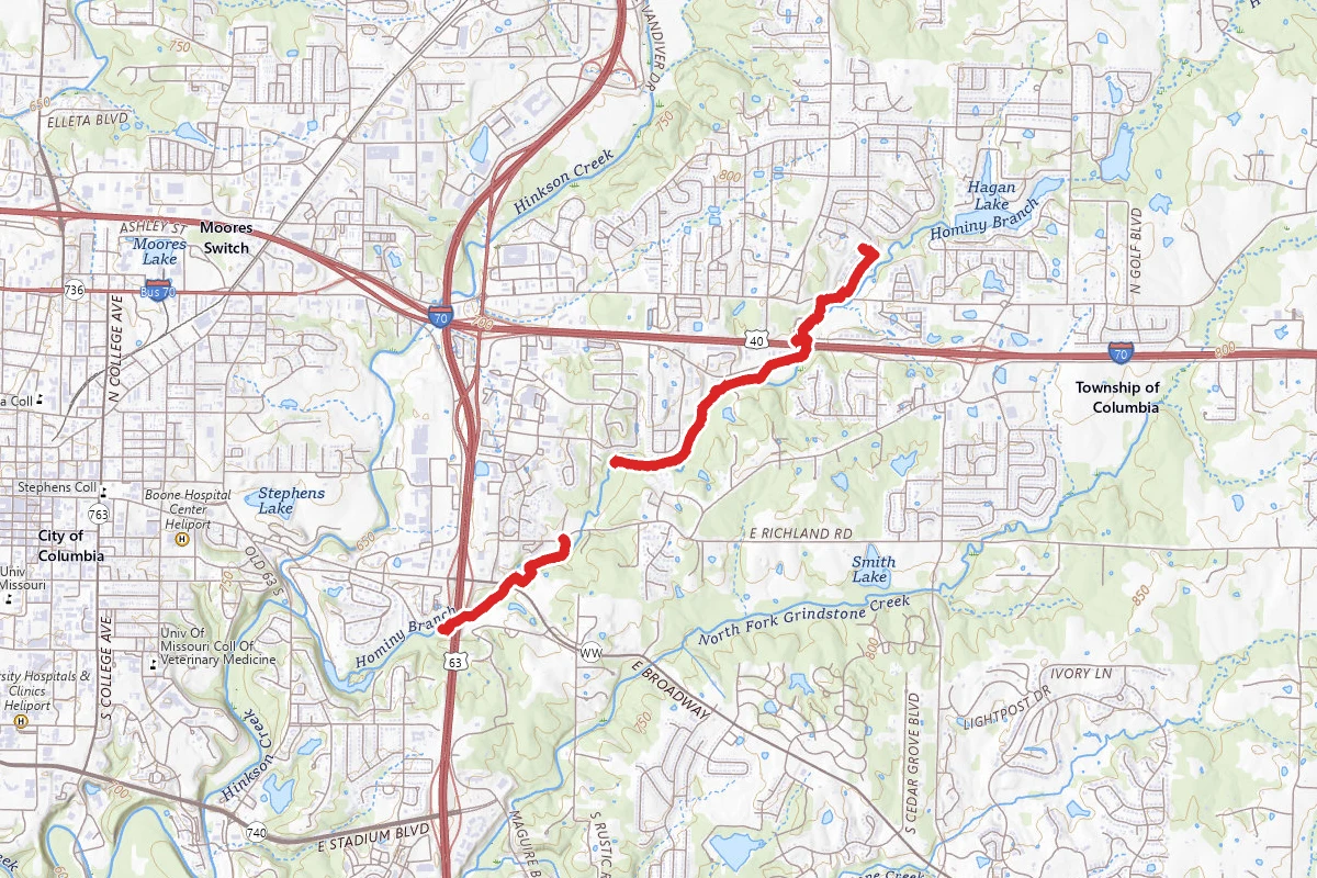 Hominy Branch Trail