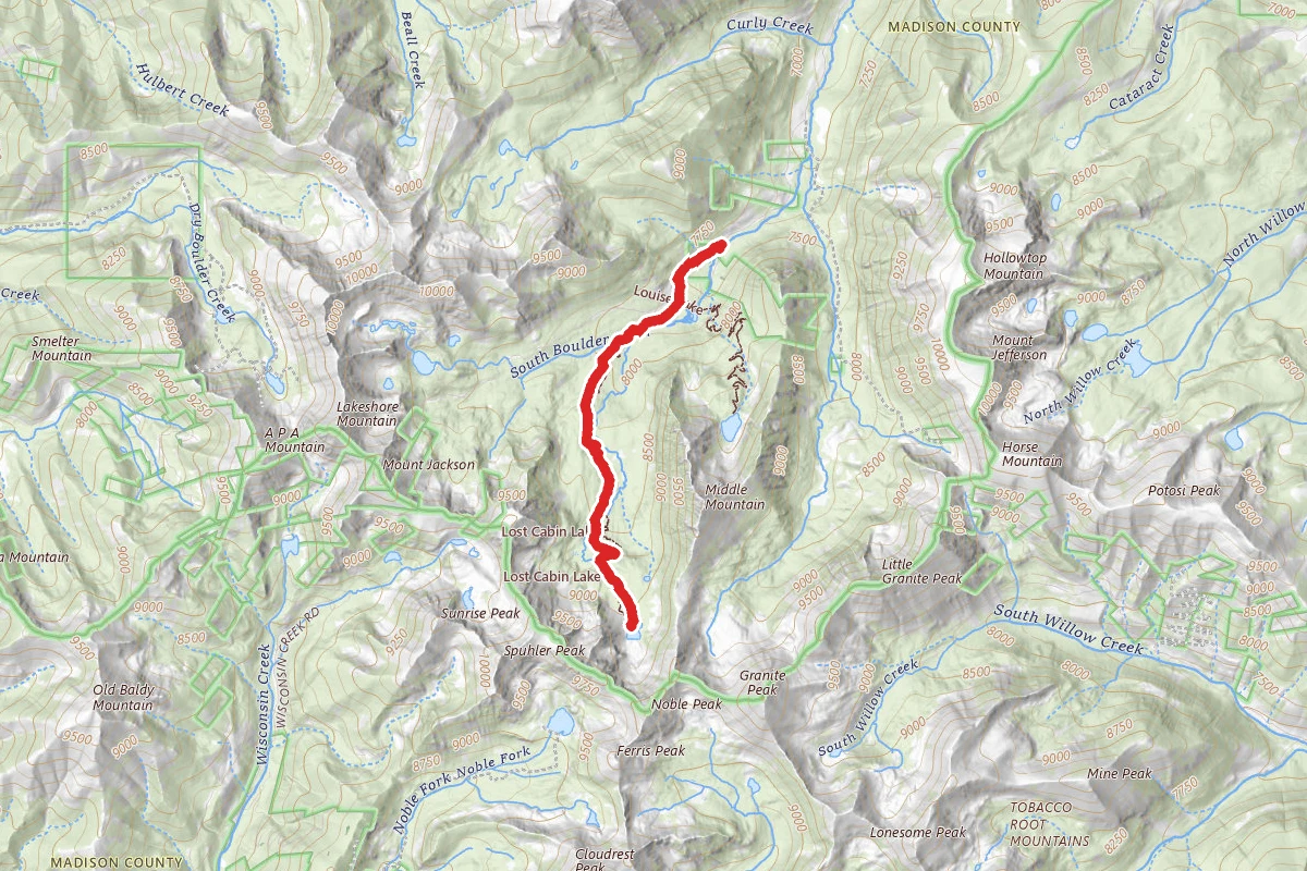 Lost Cabin Lake Recreation Trail