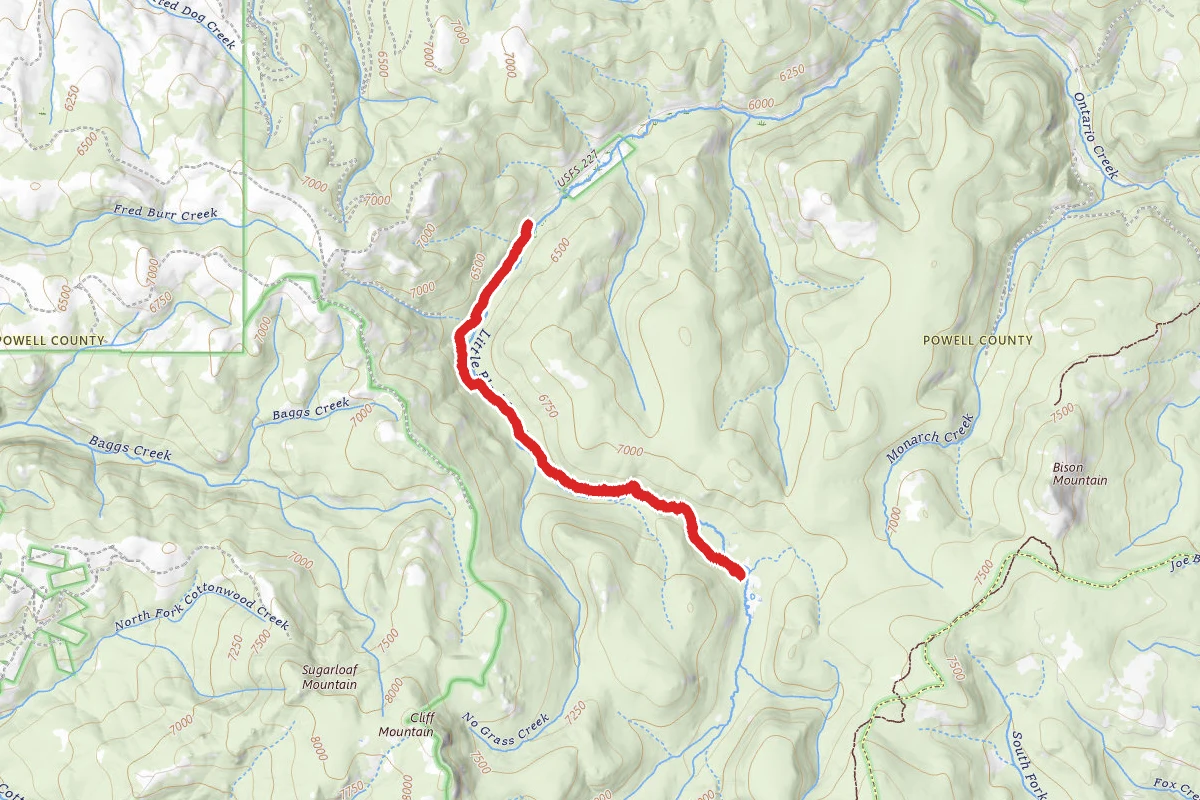 Blackfoot Meadows Trail