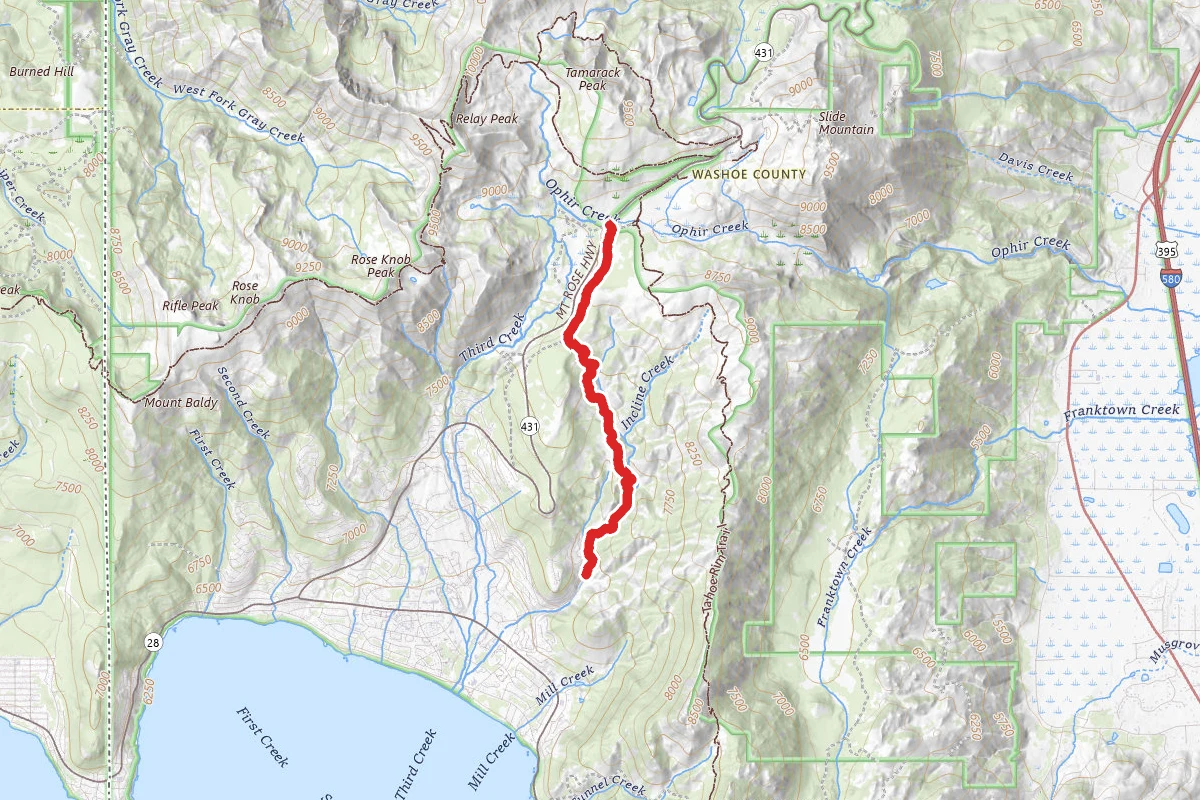 Tyrolean Point-to-Point Trail