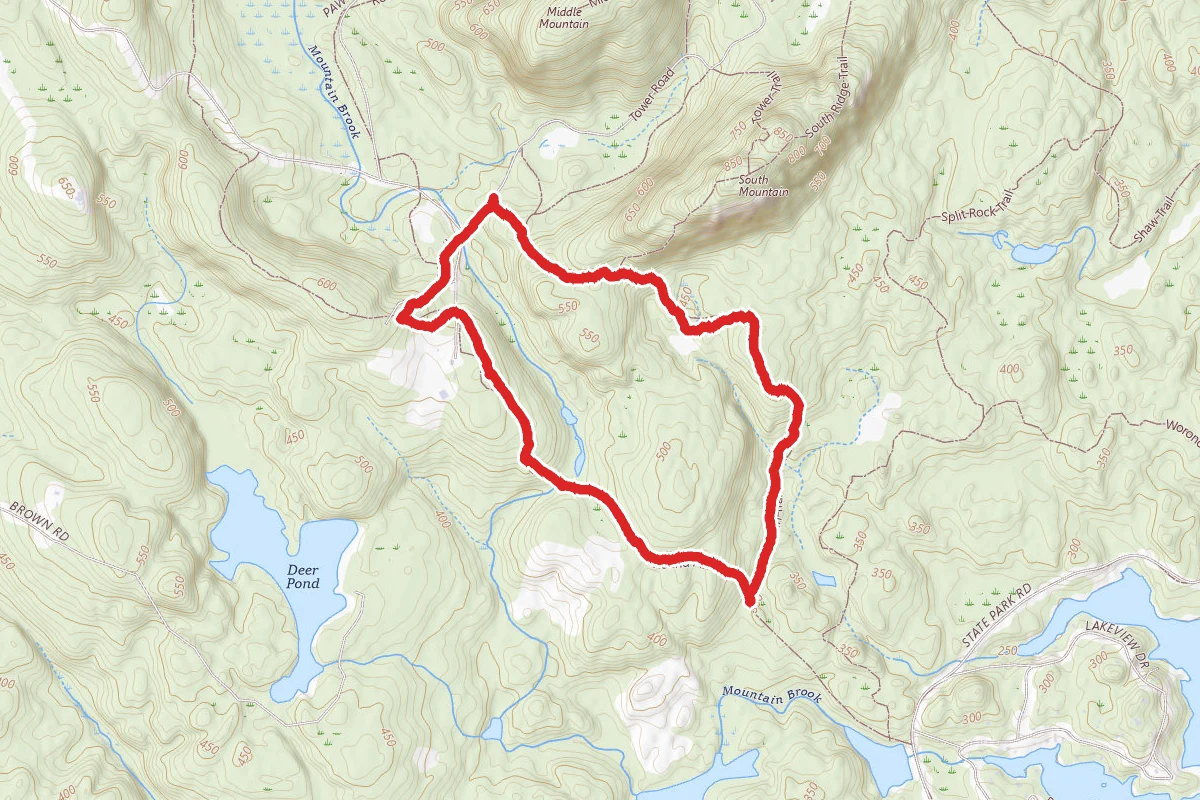 Mountain and Round Pond Loop