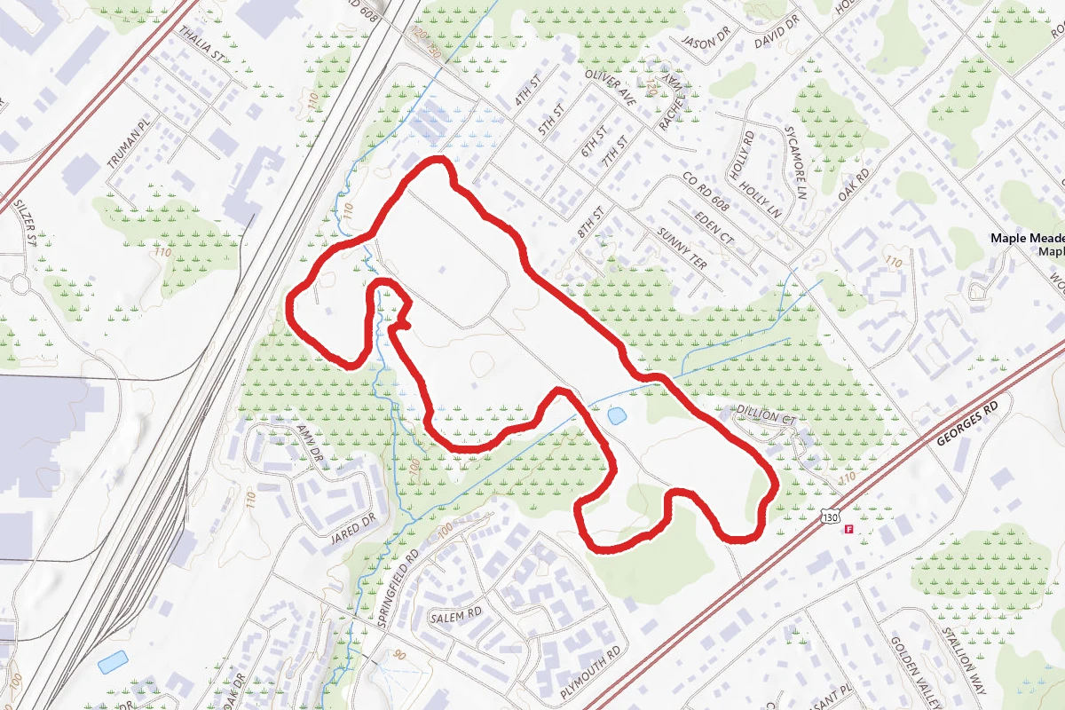 North Brunswick Community Park Loop
