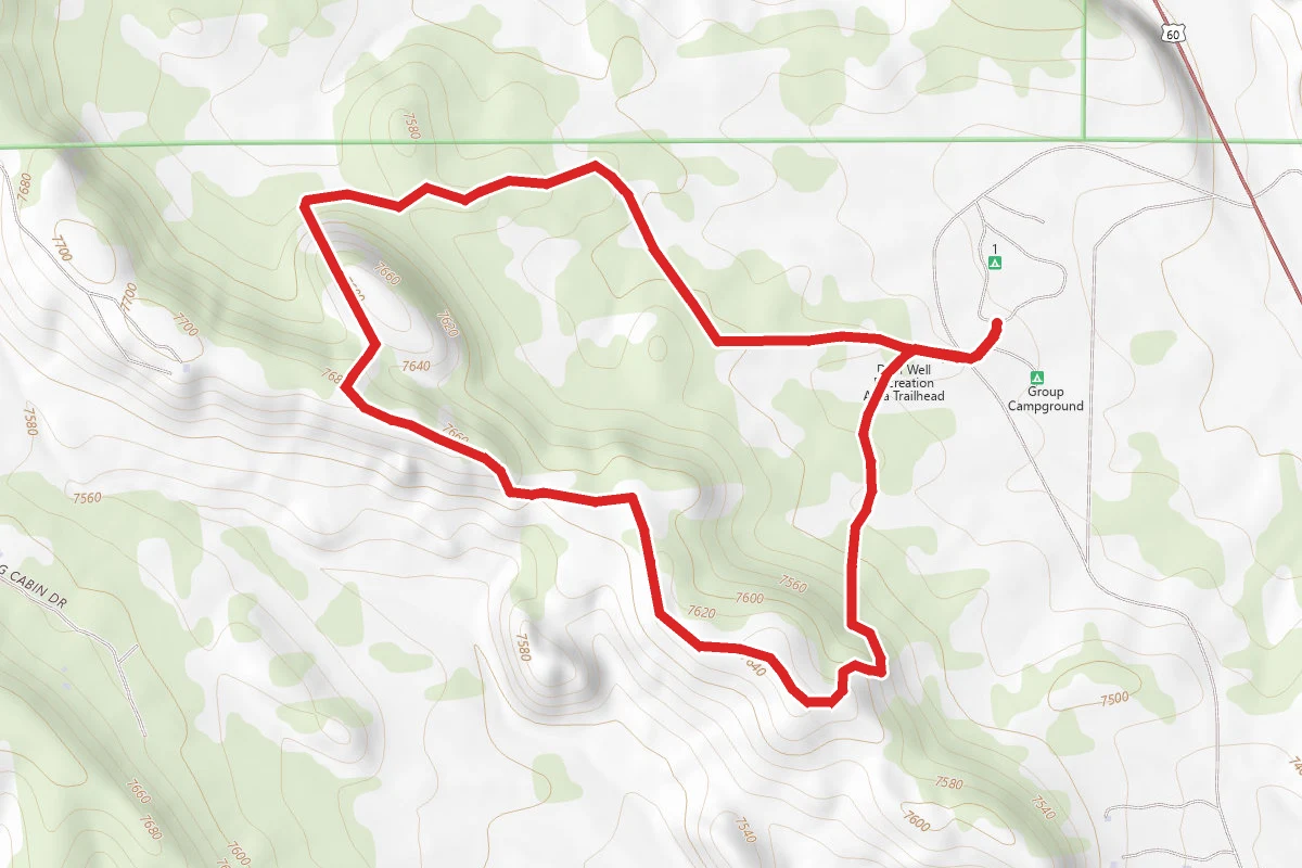 Datil Well Campground Loop Trail
