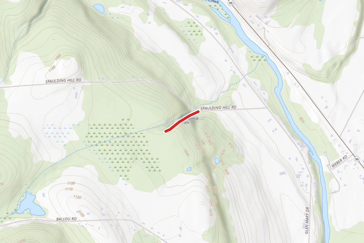 Spaulding Hill Road Falls