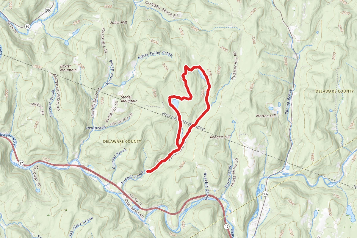 Mud Pond Loop via Russel Brook Road