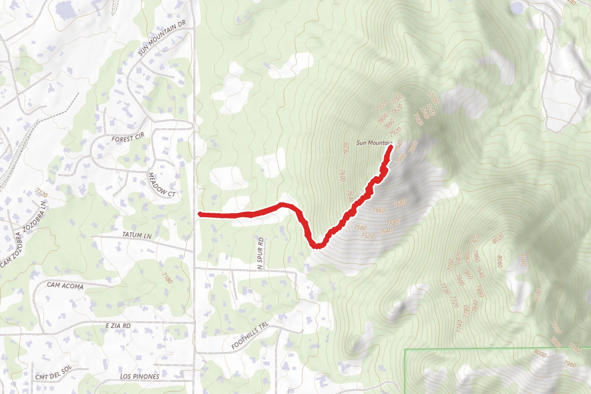 Sun Mountain Trail