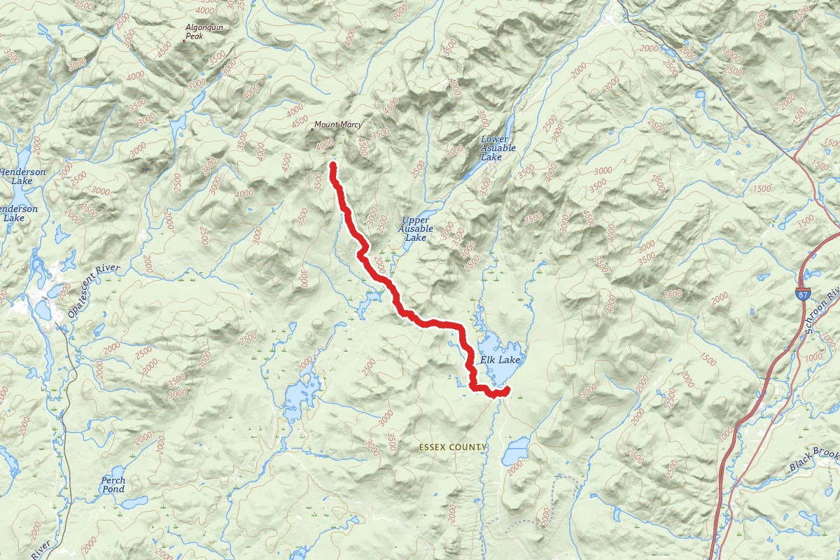 Elk Lake to Panther Gorge