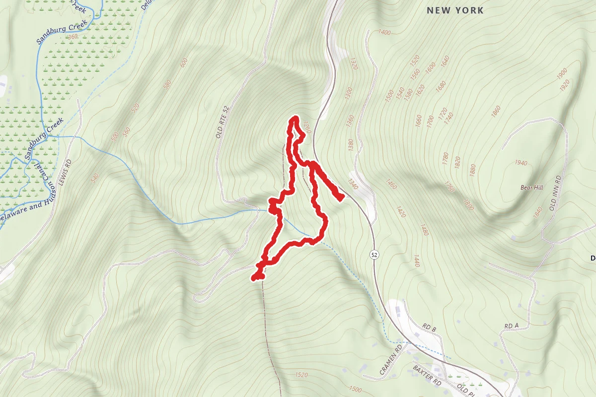 Yellow Trail and Old Mountain Road Loop