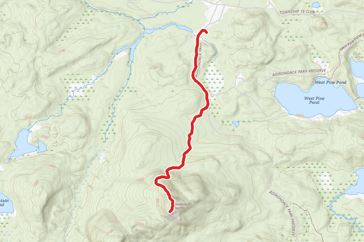 Floodwood Mountain Trail