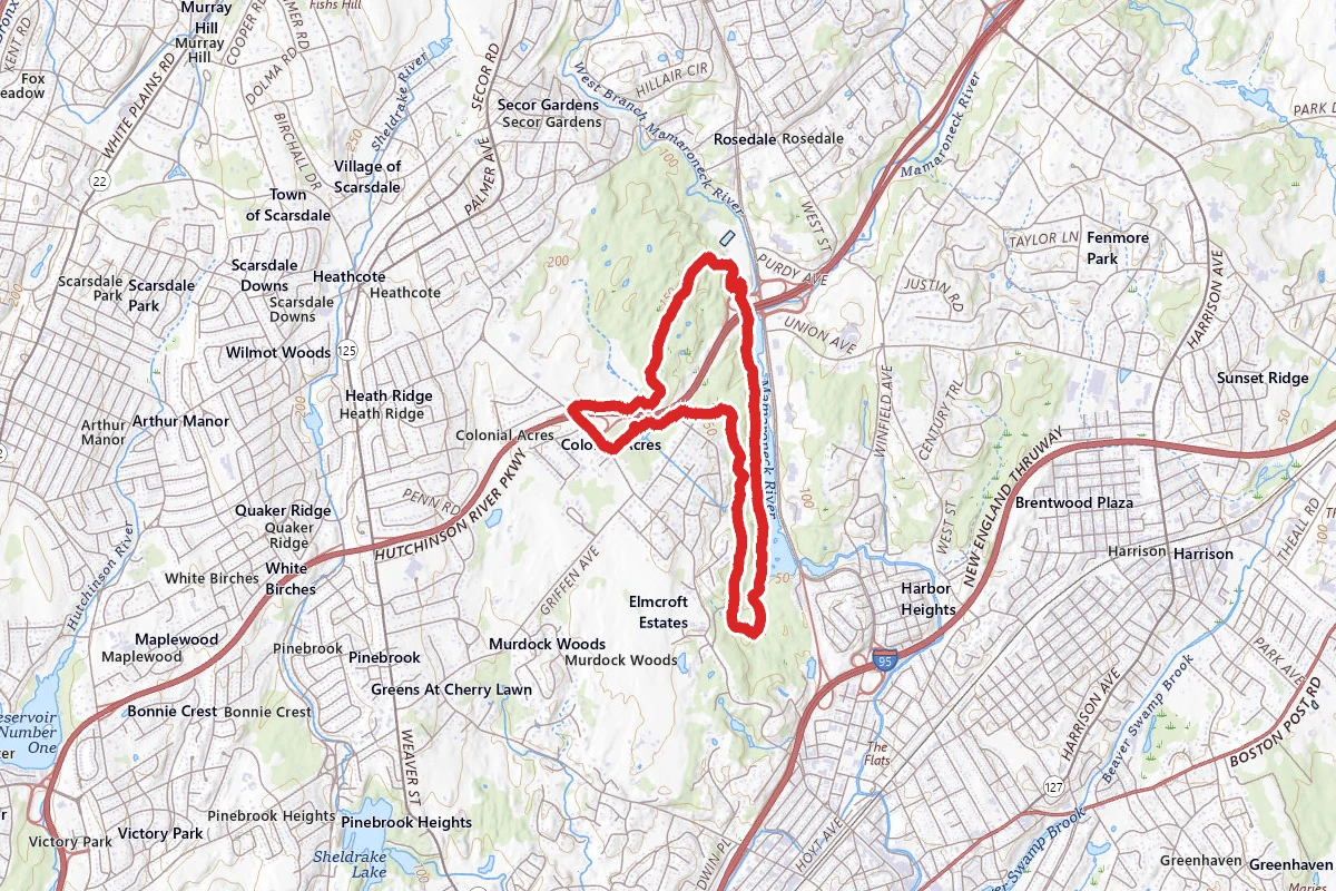 Weinberg Nature Center and Saxon Woods Loop
