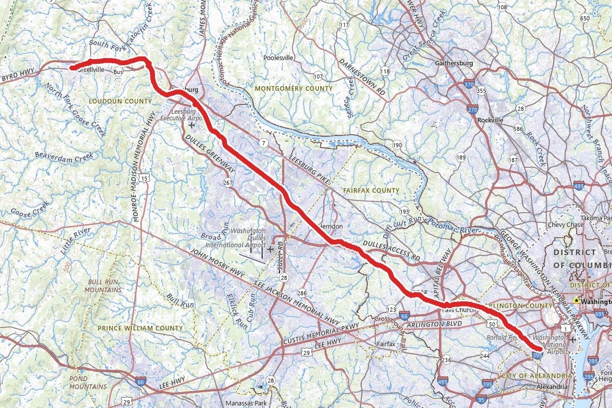 Washington and Old Dominion Trail