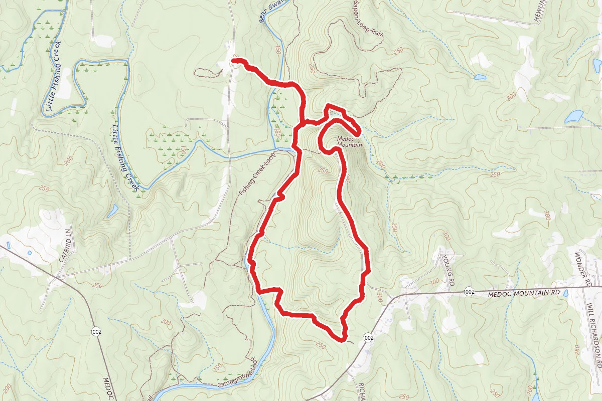 Bear Swamp, Dam Site, and Summit Loop Trail
