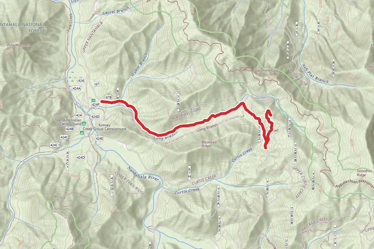 Standing Indian Campground Trail
