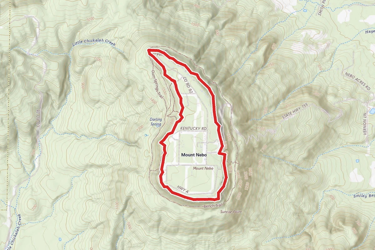 Mount Nebo Rim Trail