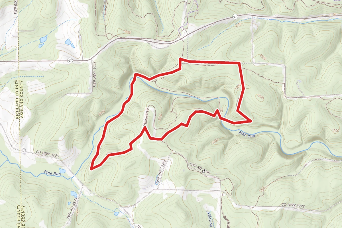 Mohican Red Bridle Trail Loop